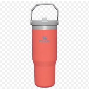Stanley Ice Flow Flip Straw Coral Insulated Tumbler with Handle